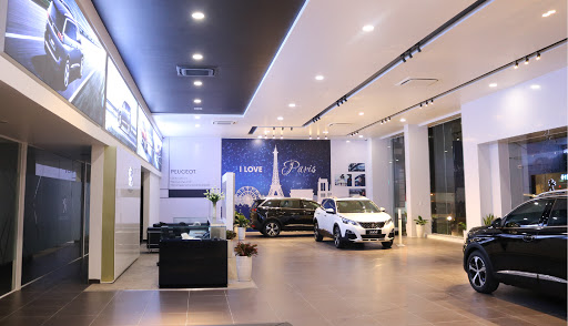Peugeot showroom