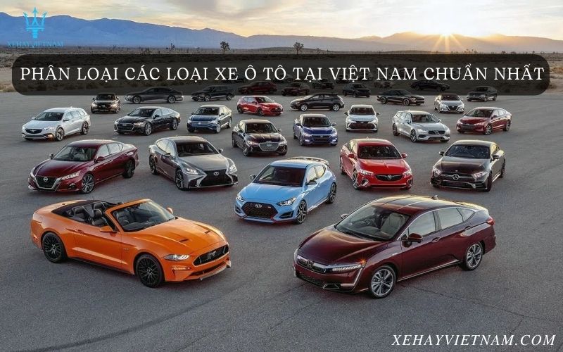 Các loại xe ô tô tại Việt Nam theo phân hạng