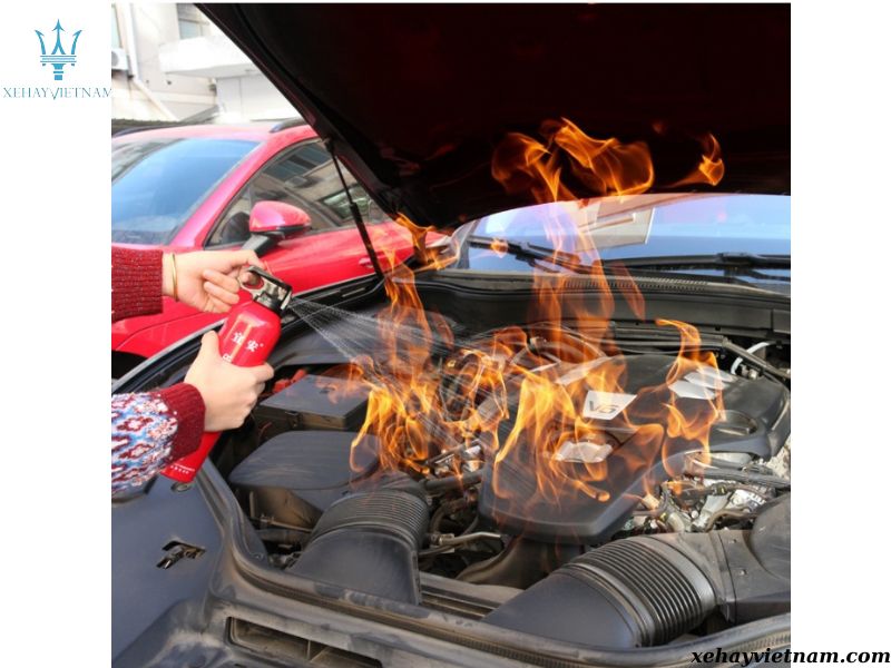 Bình chữa cháy ô tô