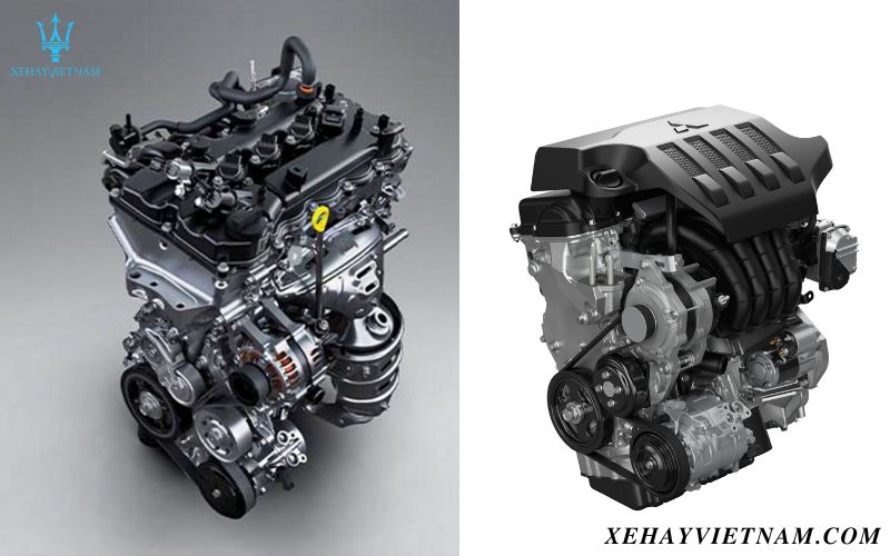 So sánh Avanza và Xpander - động cơ xe