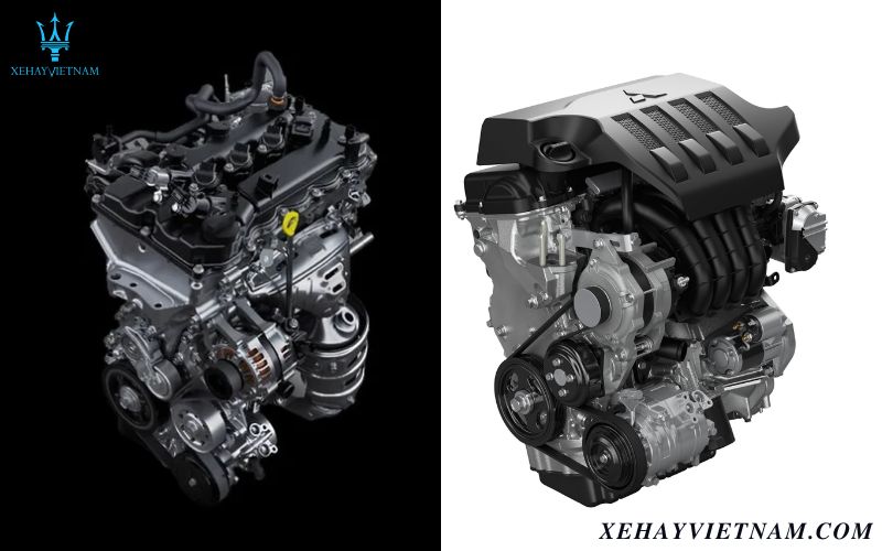 So sánh Veloz và Xpander - động cơ xe