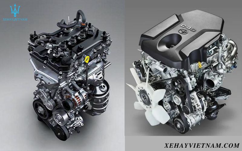 So sánh Avanza và Innova - động cơ xe