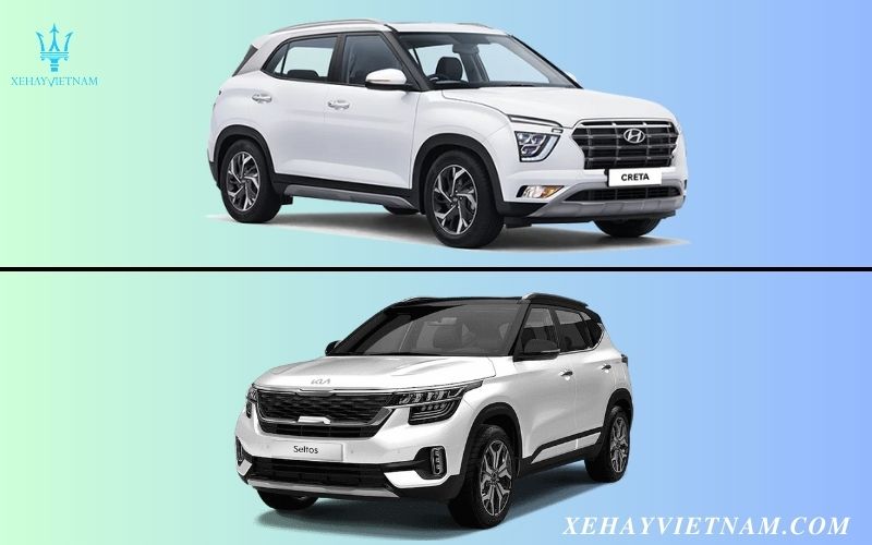 So sánh Hyundai Creta và Kia Seltos - ngoại thất xe
