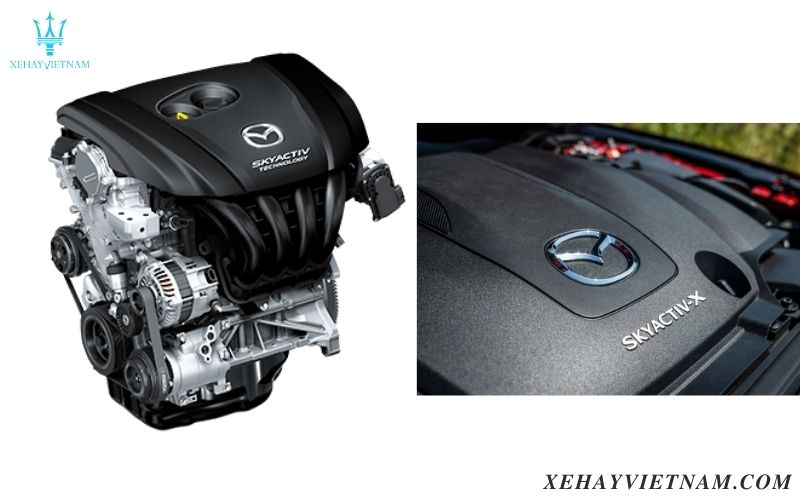 So sánh Mazda CX5 và Mazda CX30 - động cơ xe
