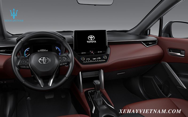 So sánh các phiên bản Toyota Cross - nội thất xe