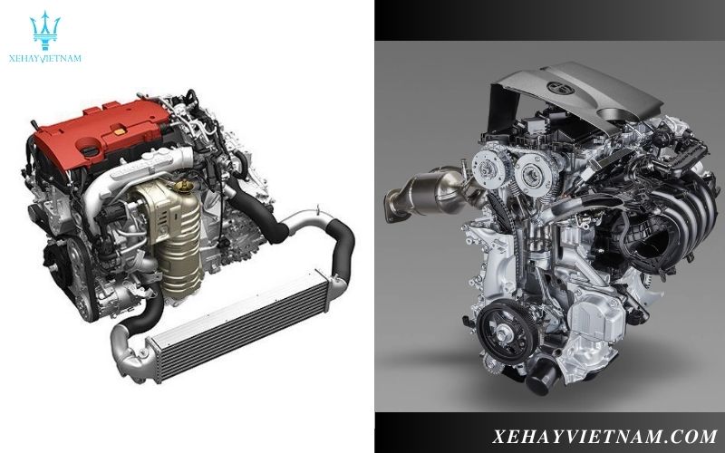 So sánh Honda Civic và Camry - động cơ xe