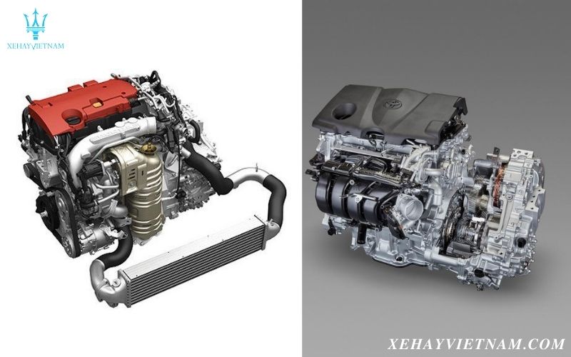 So sánh Honda Civic và Toyota Altis - động cơ xe
