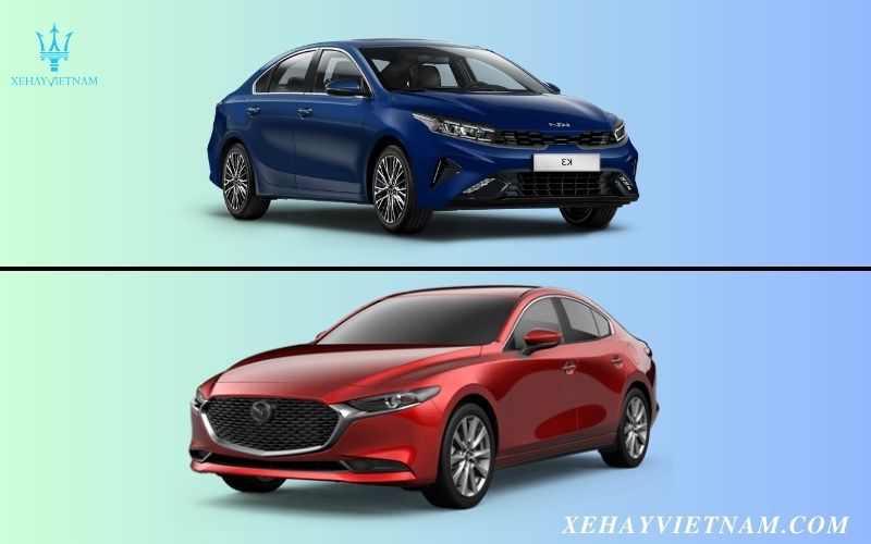 So sánh Kia K3 và Mazda 3 - ngoại thất xe