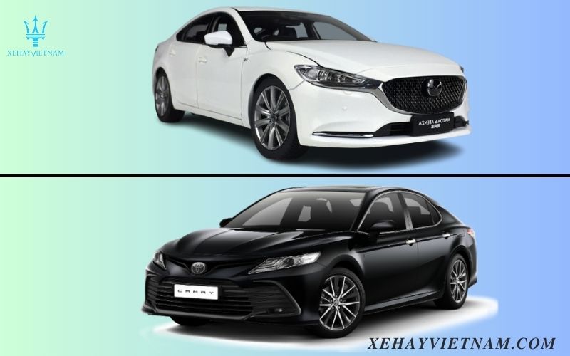 So sánh Mazda 6 và Camry - ngoại thất xe