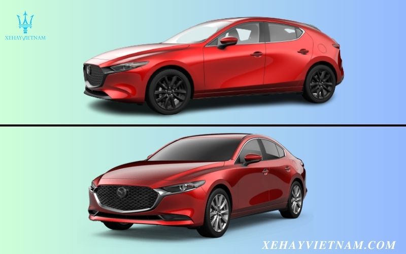 So sánh các phiên bản Mazda 3 - ngoại thất xe