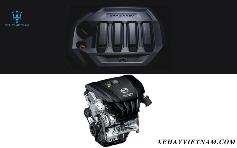 So sánh Ford Territory và CX5 - động cơ
