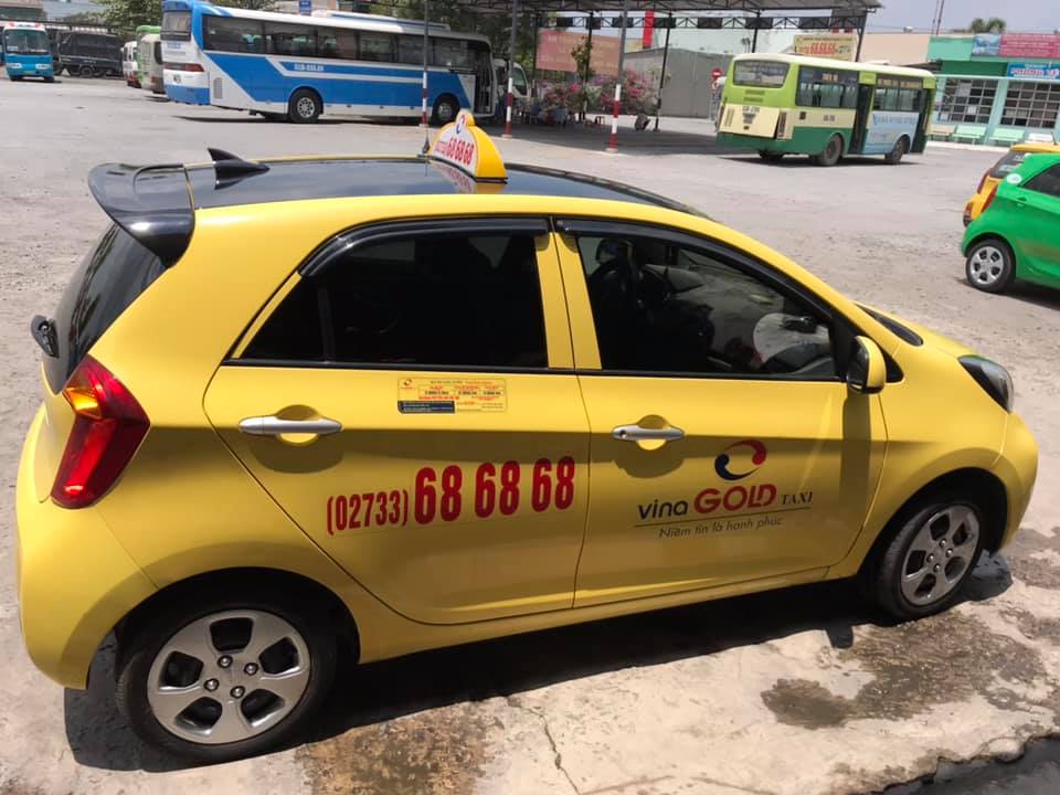 taxi tiền giang vina gold
