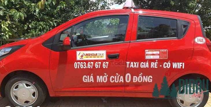 Taxi Long An Sao Đỏ