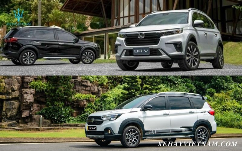 So sánh Honda BRV và XL7 – ngoại thất