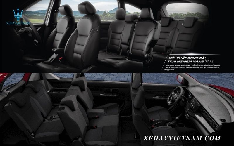 So sánh ghế ngồi của Honda BRV và Ertiga