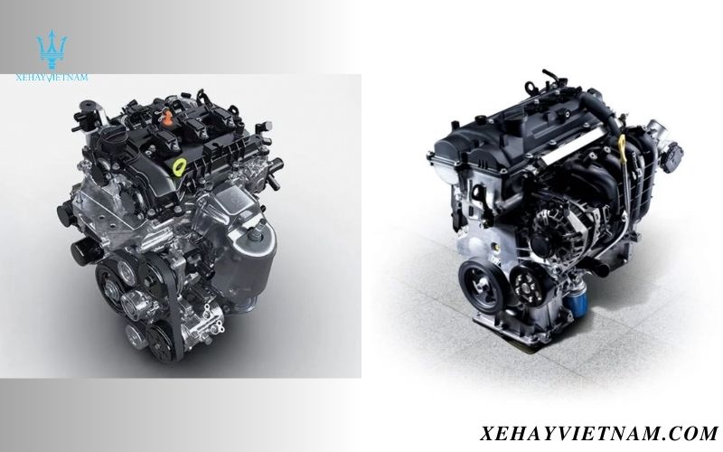 so sánh Kia Morning và Toyota Wigo - động cơ