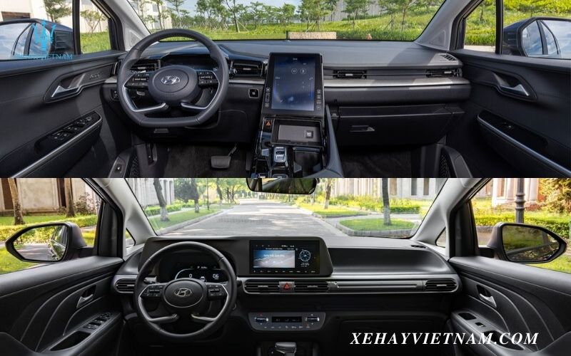 So sánh Hyundai Custin và Stargazer - Nội thất xe