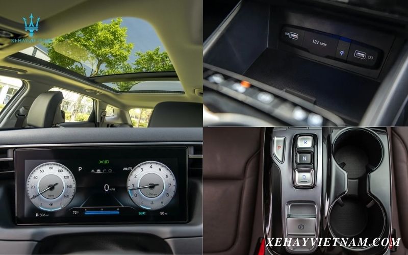 So sánh MG RX5 và Hyundai Tucson về trang bị nội thất
