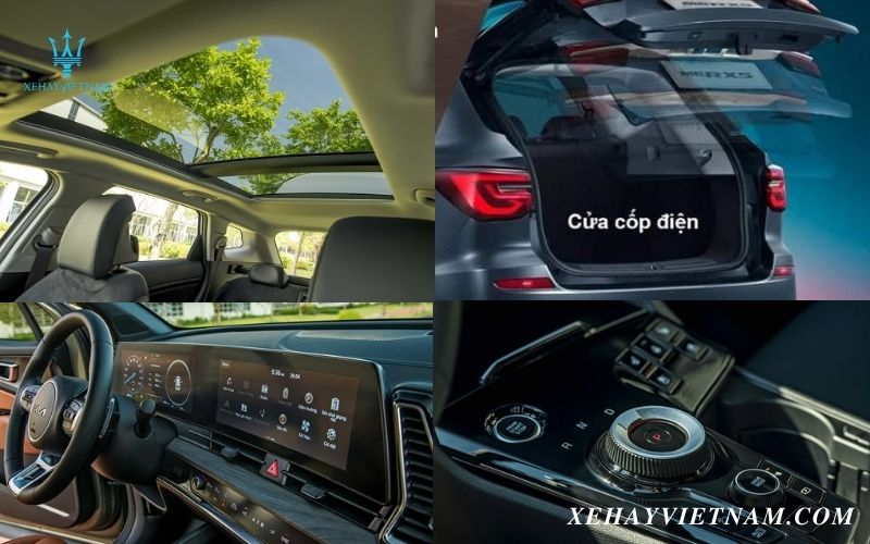 So sánh MG RX5 và Kia Sportage về trang bị nội thất